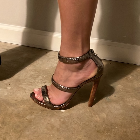 Badgley Mischka Mark and James Malana heels. - Picture 9 of 10